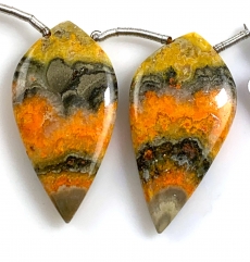 Bumblebee Jasper Beads