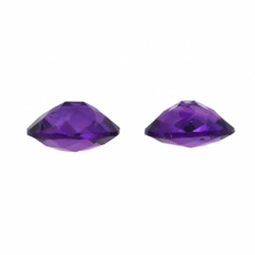 Amethyst Oval 10x8mm Matching Pair Approximately 4.52 Carats