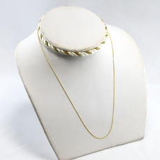 16IN Curb Chain in 14K Yellow Gold