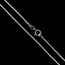 16IN Spiga Chain in 14K White Gold