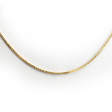 18IN Spiga Chain in 14K Yellow Gold