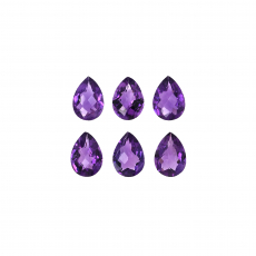 Amethyst Pear Shape 7x5mm Approximately 4 Carat