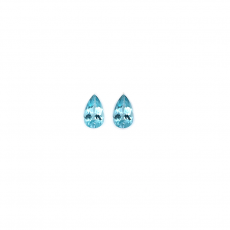 Apatite Pear Shape 6.8x4 mm Matching Pair Approximately 0.98 Carat