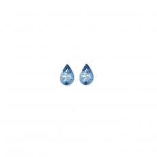 Aquamarine Pear Shape 6x4mm Matching Pair Approximately 0.56 Carat