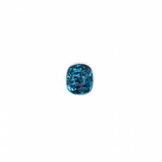 Blue Zircon Cushion Shape 5.8x5mm Single Piece Approximately 1.82 Carat