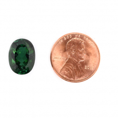 Chrome Tourmaline Oval Shape 15.4x11.3mm  Single Piece Approximately 10.27 Carat