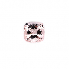 Cor De Rosa Morganite Cushion 9mm Single Piece Approximately  2.92 Carat