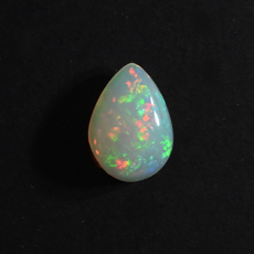 Ethiopian Opal Cab Pear Shape 20.5x14.5 Single Piece 9.34 Carat