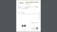 GIA Natural Color Change Alexandrite Oval 6.6x5.3mm Single Piece 1.25 Carat*