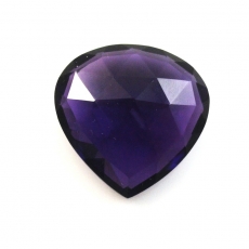 Hydro Amethyst Fancy Shape 22mm Aprroximately 30 Carat.