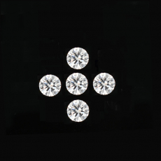 Lab Grown Diamond Round 2.5mm Approximately 0.30 Carat