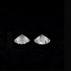 Lab Grown Diamond Round 4mm Matching Pairs Approximately 0.47 Carat