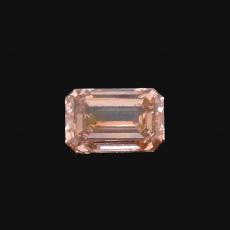 Lab Grown Pink Diamond Emerald Cut 7.88x5.23x3.4 Single Piece Approximately 1.49 Carat