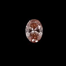 Lab Grown Pink Diamond Oval 8.01x5.92x3.47mm Single Piece Approximately 1.11 Carat