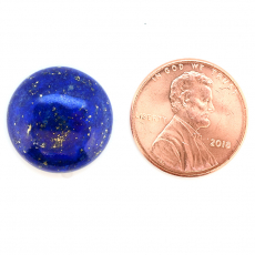 Lapis Cab Round 15mm  Approximately 10 Carats