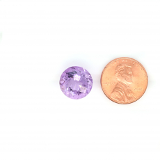 Lavender Amethyst Round 13mm Approximately 7.50 Carat