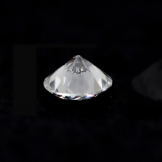 Moissanite Round Shape 6.5x6.5mm Single Piece Approximately 0.93 Carat