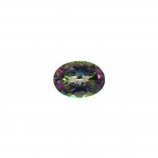 Mystic Topaz Oval 14x10mm Single Piece Approximately 6.80 Carat