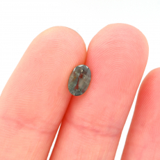 Natural Color Change Alexandrite Oval 6.9x4.5mm Single Piece 0.85 Carat