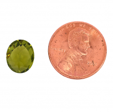 Peridot Oval 11x9mm Single Piece 3.48 Carat