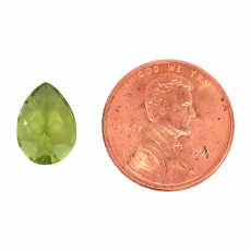 Peridot Pear Shape 12x9mm Single Piece 3.51 Carat