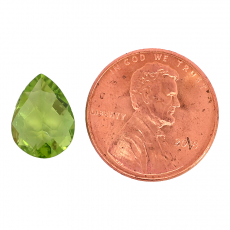 Peridot Pear Shape12x9mm Single Piece 3.41 Carat