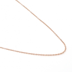 ROLLER 14K ROSE GOLD CHAIN 16IN