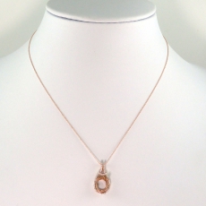 ROLLER 14K ROSE GOLD CHAIN 16IN