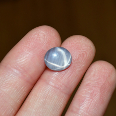 Star Sapphire Cab Oval 9.6x8.5mm Single Piece 2.85 Carat