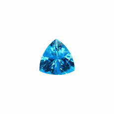 Swiss Blue Topaz Trillion 13mm Single Piece Approximately 7.50 Carat