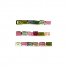 Tourmaline Buff Top Emerald Cut 4x3 mm Approximately 4.00 Carat