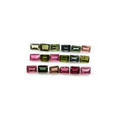 Tourmaline Buff Top Emerald Cut 4x3 mm Approximately 4.00 Carat