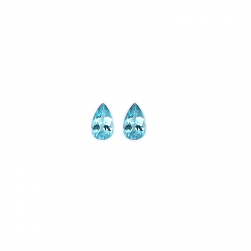 Apatite Pear Shape 6.8x4 mm Matching Pair Approximately 0.98 Carat