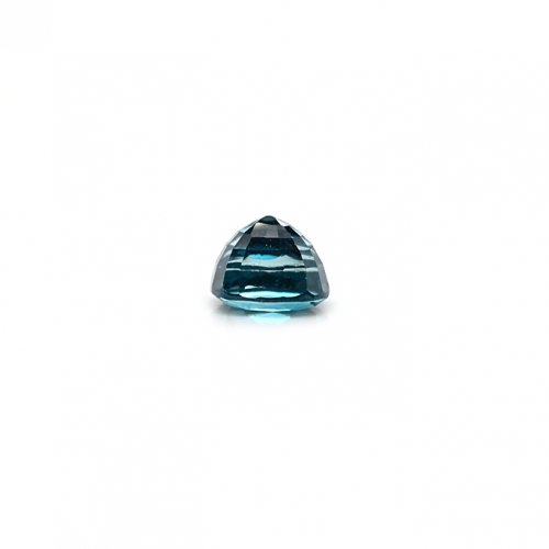 Blue Zircon Cushion 6.3x5.7mm Single Piece Approximately 1.97 Carat